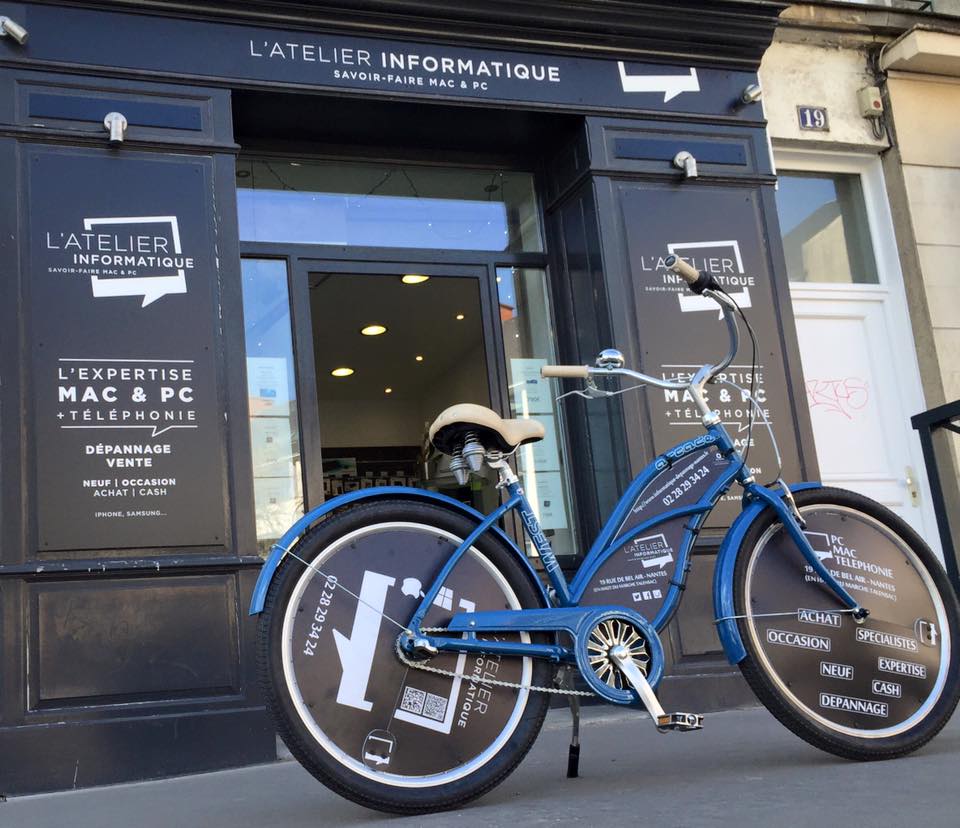 L'atelier informatique Réparation et vente de PC et MAC pas cher à Nantes quartier Talensac